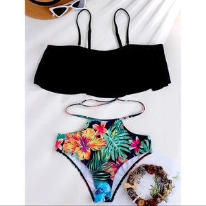 Two piece maternity bathing suit SHEIN